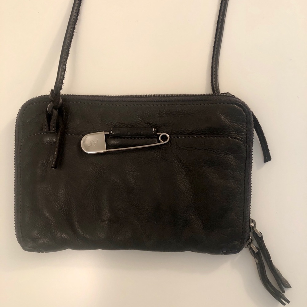 Johnny Was Black Crossbody Purse